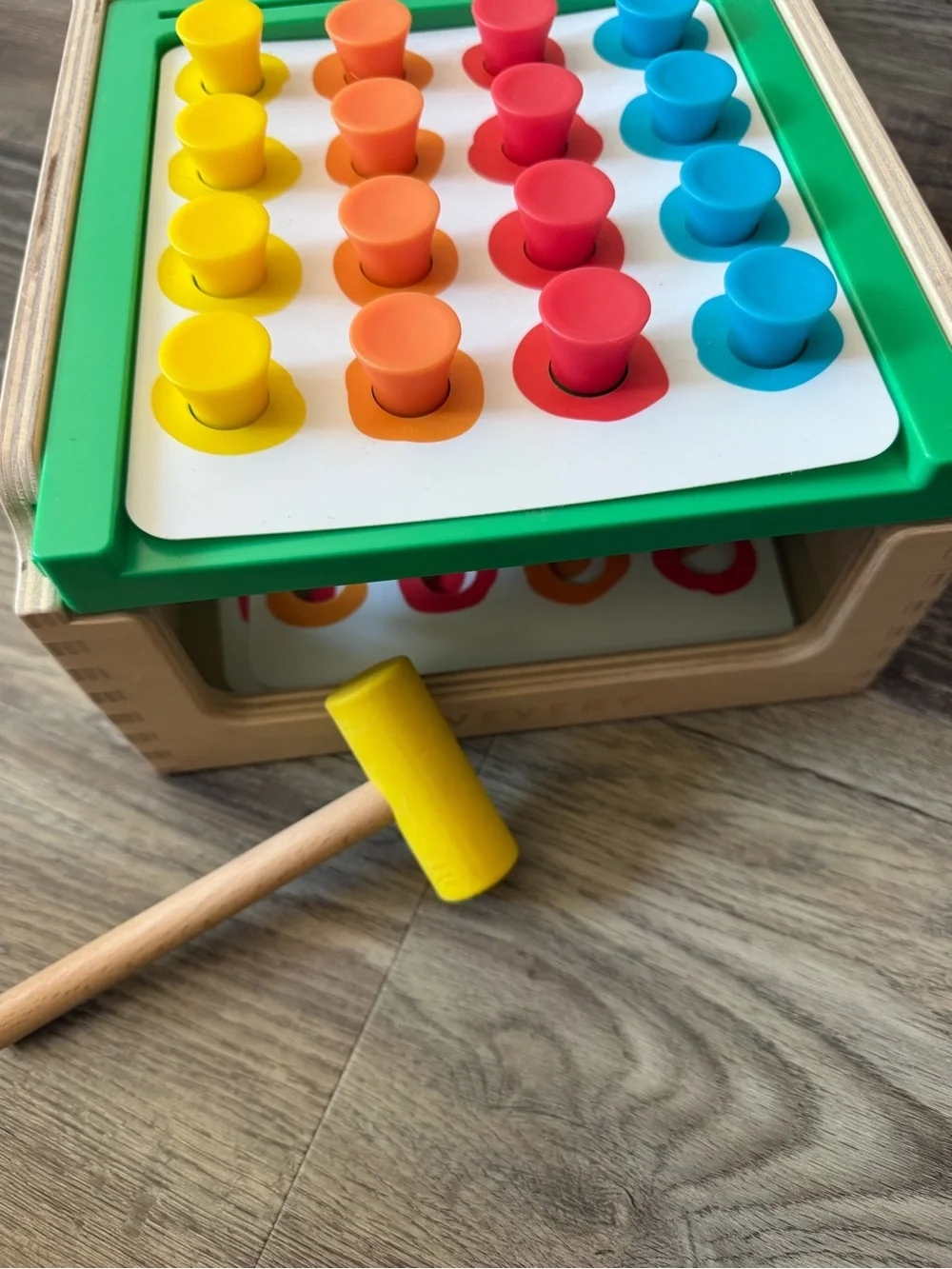 Lovevery Match and Tap Hammer Box